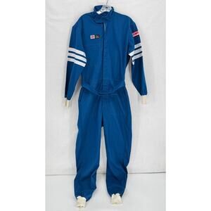 Vintage Simpson Official Racing Pit Crew Nascar Clean Drag Race Jumpsuit Sz ML